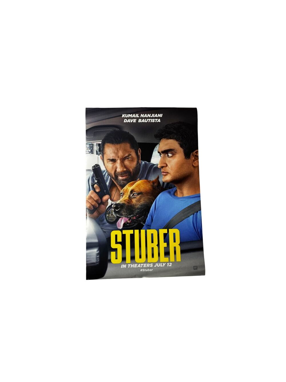 STUBER Double Sided Original Movie Poster In the Car 27x40